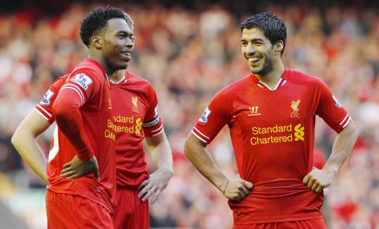 Brendan Rodgers believes strike duo Luis Suarez and Daniel Sturridge can lead Liverpool's charge on the Premier League title this season.