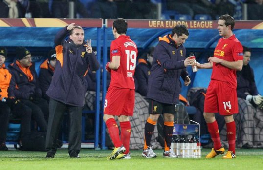 Liverpool manager Brendan Rodgers was disappointed after his team lost 2-0 against Zenit St Petersburg in the Europa League this afternoon.