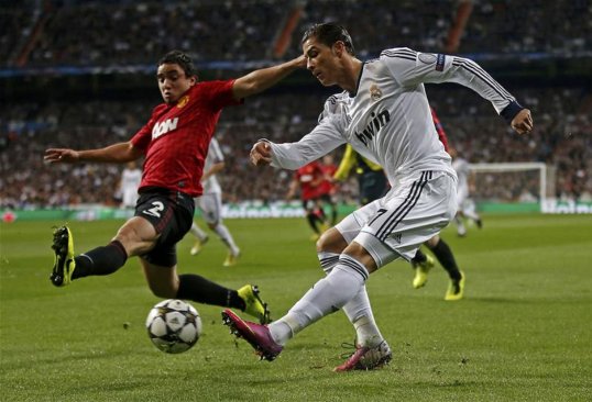 Real Madrid striker Cristiano Ronaldo has said he thinks the Spanish side have a “good chance of going through” to the next stage of the Champions League.