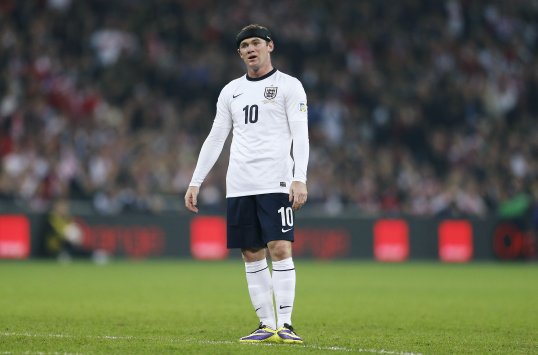 Manchester United striker Wayne Rooney may have his sights set on Bobby Charlton’s England goalscoring record but he has the joint-worst goals-to-game ratio of the top five Three Lions goalscorers.