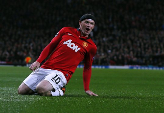 Wayne Rooney became only the fourth player in Manchester United’s history to bag 200 goals as he hit a brilliant brace against Bayer Leverkusen.