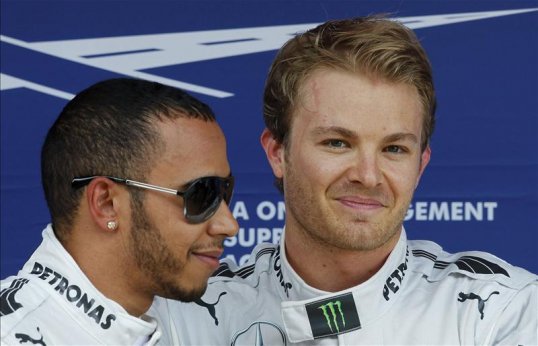 Lewis Hamilton said he lost out to the “better man” after qualifying second, behind Mercedes teammate Nico Rosberg, for the Spanish Grand Prix.
