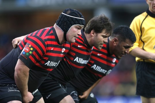 Saracens will play their European Cup quarter-final against Ulster at Twickenham rather that at their new home Allianz Park.