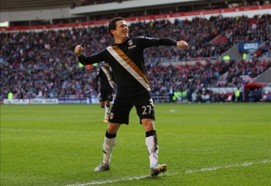 Schlake manager Horst Heldt says the club are interested in signing Fulham's Sasha Riether despite the German only joining the Craven Cottage outfit last month.