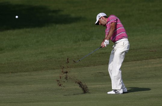 Charl Schwartzel has opened up a 10-shot lead at the Alfred Dunhill Championship in South Africa.