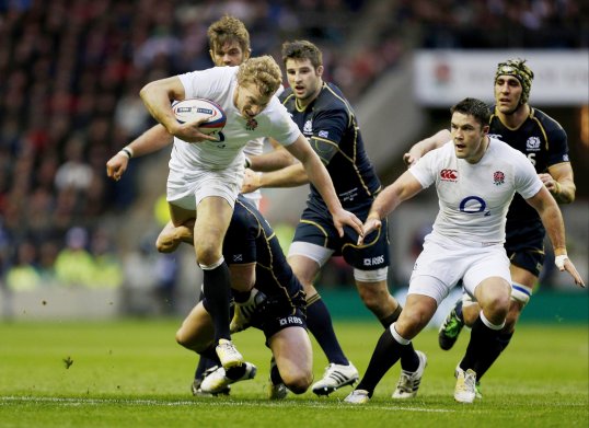 England secured ruthless 38-18 win over Scotland to claim the Calcutta Cup in their opening match of the Six Nations at Twickenham.