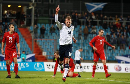 Scotland held on to the lead against a determined Luxembourg in the international friendly.