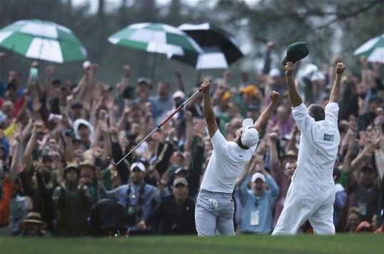Greg Norman has praised new Masters golf champion Adam Scott and thinks he can go on and win more majors.