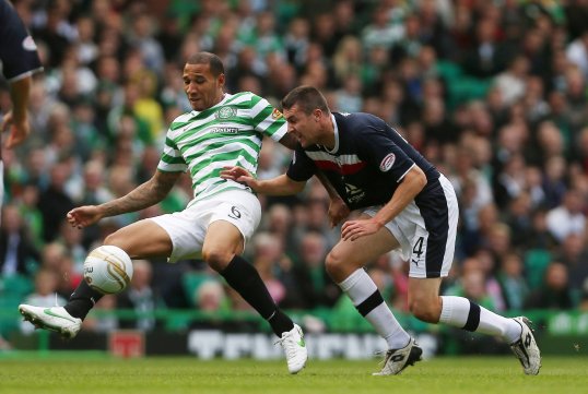 Celtic claimed their third win of the season with a comfortable 2-0 victory over Dundee.