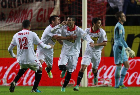 José Antonio Reyes has admitted Sevilla must improve their away form if they are to build on their league position.