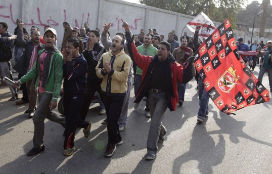 The riot that left 74 dead have caused the Egypt football season to be postponed indefinitely.