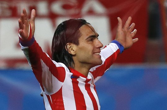 Diego Simeone believes Radamel Falcao is the best number nine in the world.