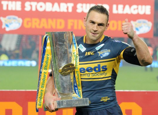 Leeds Rhinos and England captain Kevin Sinfield has said he is “humbled” to have been awarded to golden boot as the world best rugby league player.