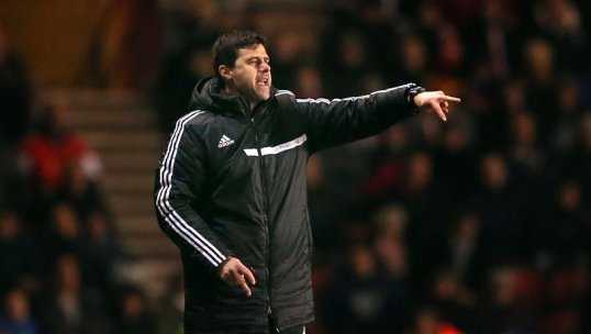 Southampton manager Mauricio Pochettino was pleased with his side's response as they drew with Manchester City today.