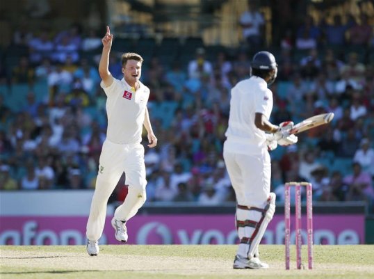 In the third and final Test of the Warne-MuralitharanTrophy at Sydney, Australia won the toss and elected to bowl first.