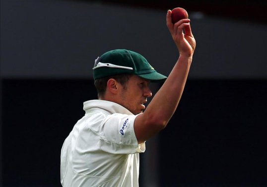 It seemed all over for the tourists at Bellerive Oval, Tasmania, after Australia notched up 450 for 5 declared and Sri Lanka slumped to 87 for 4.