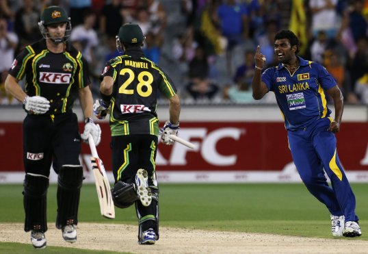 Sri Lanka secures a 2-0 Twenty20 series victory over Australia with a two-run Duckworth Lewis win in Melbourne.