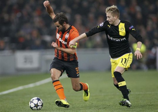 FC Shakhtar Donetsk captain Darijo Srna said Dortmund have the upper hand in their Champions League tie.