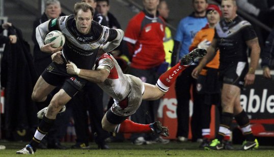 Hull FC came from behind to earn a remarkable 22-22 at St Helens.