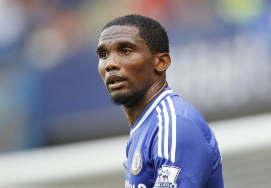 Samuel Eto’o will lead the Chelsea line against Schalke 04 in the Champions League on Wednesday evening.