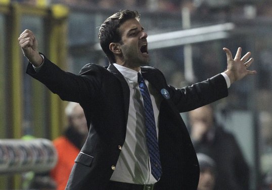 Inter Milan manager Andrea Stramaccioni has insisted he will not be sacked if his side lose to Tottenham Hotspur on Thursday.