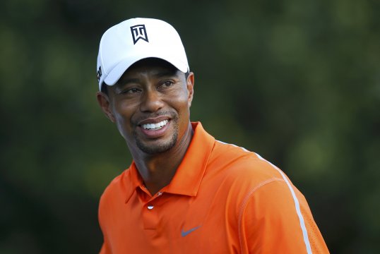 Steve Stricker believes Tiger Woods will be in contention at The Masters after playing 14 holes with the world number one on Sunday.