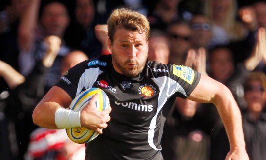 Exeter Chiefs prop Brett Sturgess faces up to three months on the sidelines with a broken arm.