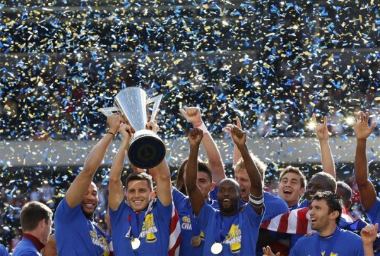 USA picked up their fifth Gold Cup win with a 1-0 victory over Panama in Sunday's final in Chicago.