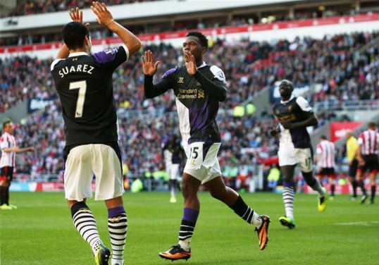 Liverpool striker Daniel Sturridge has scored 63% per cent of the club's goals in the Premier League so far this season.