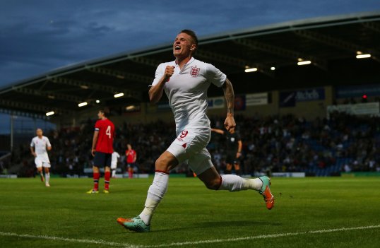 Connor Wickham gave England a 1-0 victory over Norway in their UEFA under 21 championship match.