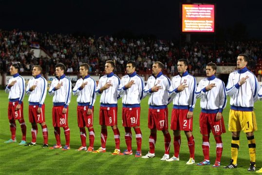 Gordon Taylor has called on Uefa to take the “strongest possible action” against the Serbian Football Association after the racist abuse England Under-21 players received recently.