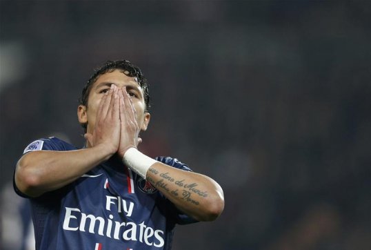 Paris St Germain centre-back Thiago Silva will not be fit to face Valencia in the Champions League on Wednesday.
