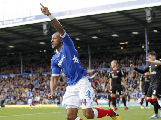 Blackpool striker Wes Thomas has set his sights on retribution against old manager Ian Holloway this weekend.