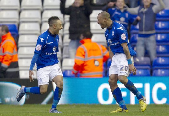 Wes Thomas is hoping to use the remainder of his loan spell at Birmingham City to earn a permanent transfer to a Championship club.