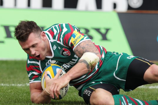 Leicester Tigers wing Adam Thompstone has spoken of his joy at scoring his first European Cup try against Benetton Treviso on Saturday.