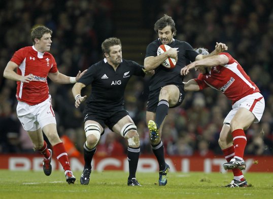 New Zealand were ruthless as they charged to a 23-0 lead over an injury ravaged Wales side.