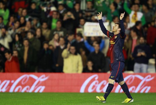 Córdoba came out fighting from the whistle and have caused plenty of problems but it is Barcelona who are ahead in the Copa del Rey match.