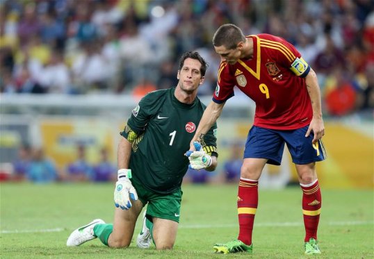Spain forward Fernando Torres may have grabbed four goals in a 10-0 mauling of Tahiti last night, but the Chelsea man says his respect for his opposition has risen even more.