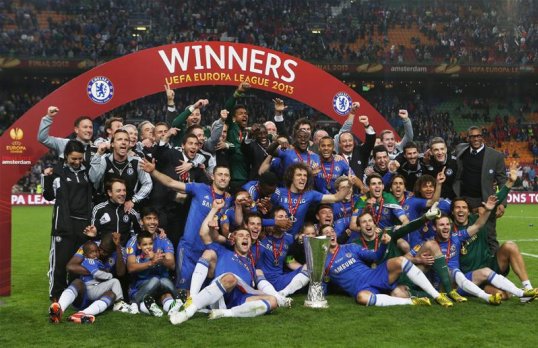 Fernando Torres said he was very happy after a tough match against Benfica that saw Chelsea win the Europa League for the first time in their history.