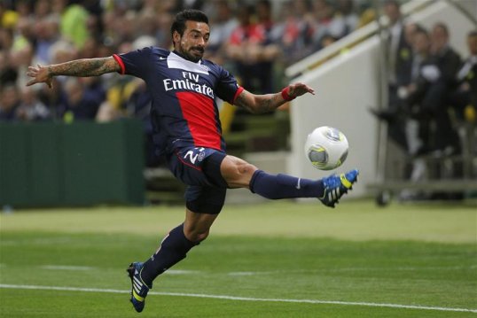 Inter Milan will hope to compete with Tottenham Hotspur for the signing of PSG winger Ezequiel Lavezzi this January, it has emerged.