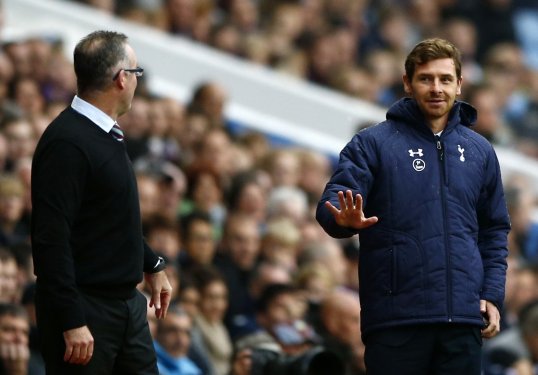 Tottenham Hotspur boss Andre Villas-Boas hailed his side after their 2-0 victory over Aston Villa on Sunday.