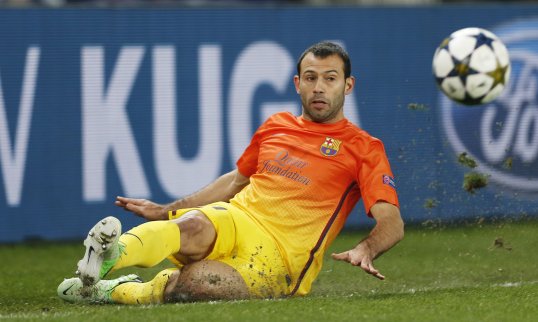 Javier Mascherano has admitted he does not know if he will remain at Barcelona this season.