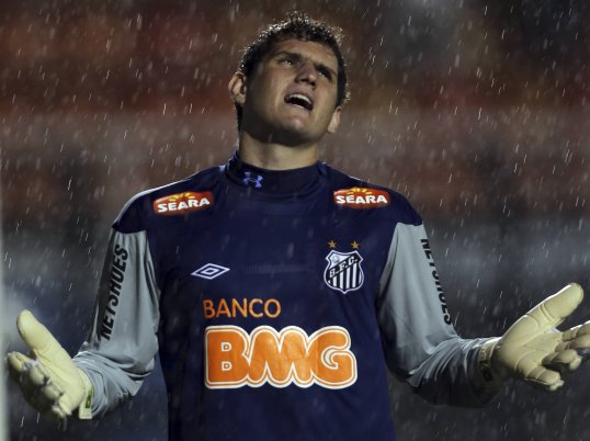 Napoli have completed the £4.3 million signing of Santos goalkeeper Rafael Cabral.
