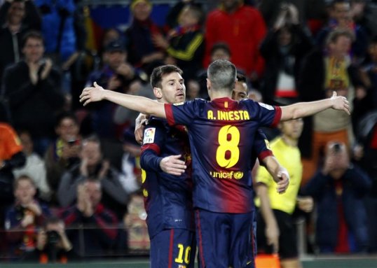 Barcelona’s Andres Iniesta said his team will have to treat Tuesday’s last-16 Champions League match against AC Milan like a final.