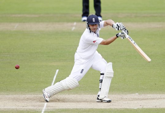 England batsman Jonathan Trott has revealed the rapport he shares with captain Alastair Cook is helping the side achieve big scores.