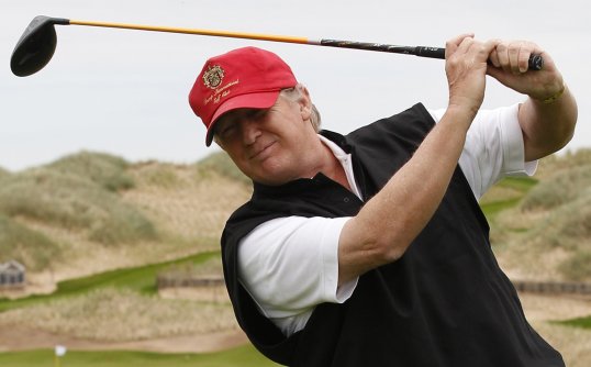 US businessman Donald Trump is developing a second golf course at Trump International Links in Aberdeenshire.