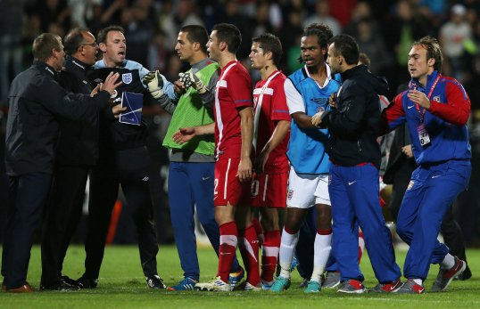 Uefa have postponed the hearing into the U21 match between Serbia and England so that they can carry out