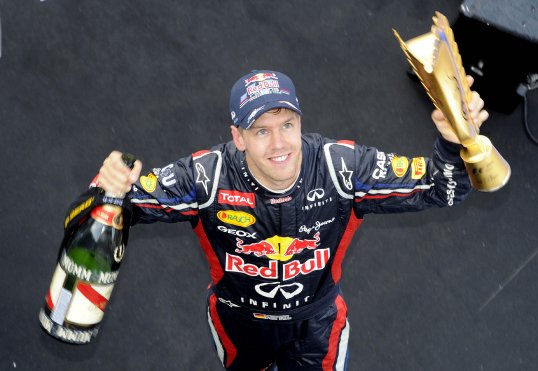 Red Bull Racing driver Sebastian Vettel has obliterated Formula 1 maestro Michael Schumacher’s record as the youngest driver to reach 25 Grand Prix victories.