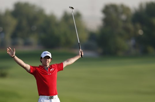 World number one Rory McIlroy has won the 2012 European Golf Writers Trophy.