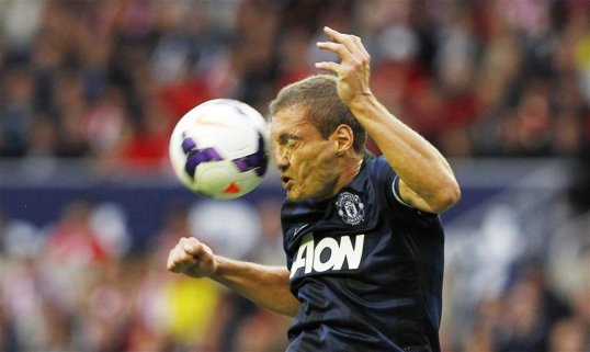 Defender Nemanja Vidic is on stand-by for Manchester United's Champions League clash against Real Sociedad on Wednesday.